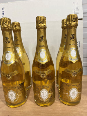 2008 Louis Roederer Champagne Cristal Brut Smugged labels see picture