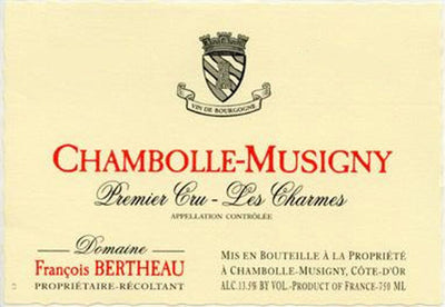 2023 Domaine Bertheau (Pierre et François) Chambolle-Musigny 1er Charmes