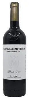 2016 Marqués de Murrieta Rioja Limited Edition Gran Reserva Eta W/O 1-20-25