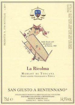 2016 San Giusto a Rentennano La Ricolma Toscana IGT