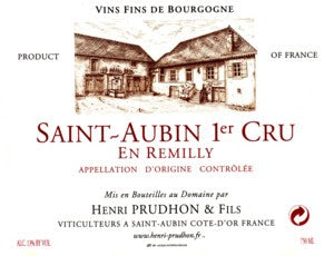 2023 Henri Prudhon & Fils Saint-Aubin 1er Cru En Remilly Blanc