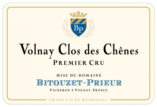 2020 Domaine Bitouzet-Prieur Volnay 1er Cru Clos des Chênes Eta 1-2-2025