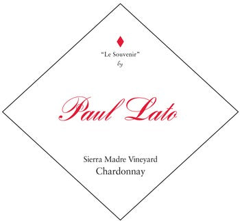 2019 Paul Lato Chardonnay Le Souvenir Sierra Madre Vineyard