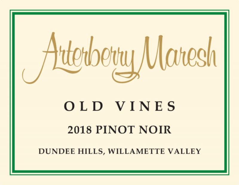 2018 Arterberry Maresh Pinot Noir Old Vines